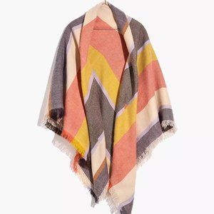 Nordstrom Rack Madewell striped blanket scarf NWT